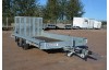 Vlemmix Porte-engin 400 x 180 PTAC 3500kg timon réglable avec hayon